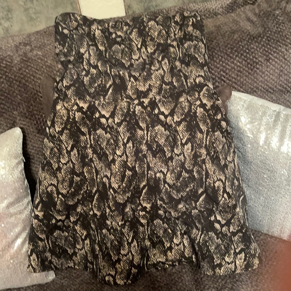 Sparkly Snake Prink Designer Dress!